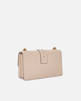 Borsa a mano media Love Bag One in pelle - Beige | Pinko