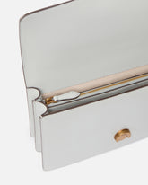 Bolso de mano mediano Love Bag One de piel - Blanco crema | Pinko