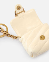 Custodia AirPods Love Bag Puff in pelle lucida - | Pinko