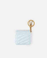 Love Bag Puff AirPods case in shiny leather - | Pinko