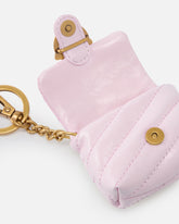 Custodia AirPods Love Bag Puff in pelle lucida - | Pinko