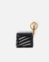 Love Bag Puff AirPods case in shiny leather - | Pinko