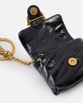 Love Bag Puff AirPods case in shiny leather - | Pinko