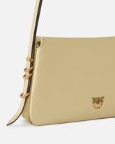 Mini One, Two, Three Bag in leather with shoulder strap - | Pinko