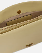 Mini One, Two, Three Bag in leather with shoulder strap - | Pinko