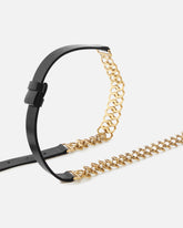 Cintura con inserto a catena 2 cm - | Pinko