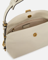 Bolso de hombro pequeño Saddle Bag de piel - | Pinko