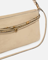 Belt Bag Big large shoulder bag in suede - | Pinko