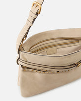 Μεγάλη τσάντα ώμου Belt Bag Big από σουέτ - | Pinko