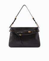 Belt Bag Big large shoulder bag in leather - | Pinko