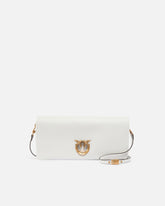 Love Bag Click Soft Horizontal medium crossbody clutch in leather - | Pinko