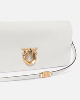 Love Bag Click Soft Horizontal medium crossbody clutch in leather - | Pinko