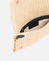 Bolso bandolera pequeño Love Bag Click Soft Horizontal Mini de rafia - | Pinko