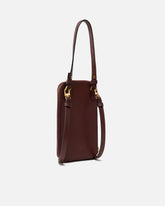 Zip-around leather smartphone case - | Pinko
