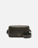 Horizontal Bag medium shoulder bag in leather - | Pinko