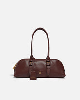 Bolso de hombro grande Escape Bag Horizontal de piel - | Pinko