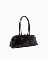 Borsa a mano grande Escape Bag Horizontal in pelle new shiny - | Pinko