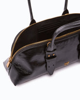 Borsa a mano grande Escape Bag Horizontal in pelle new shiny - | Pinko