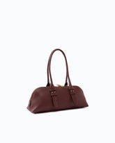 Bolso de hombro grande Escape Bag Horizontal de piel flor - | Pinko