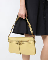 Sac porté épaule moyen Belt Bag en cuir - | Pinko