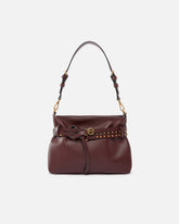 Borsa a spalla piccola Belt Bag Mini in pelle - Burgundy | Pinko
