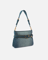 Borsa a spalla piccola Belt Bag Mini in denim - | Pinko