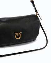 Sac à bandoulière moyen Love Bag Click Soft Horizontal Handle en cuir - | Pinko