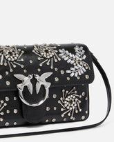 Borsa a spalla media Love Bag Slouchy in microfibra effetto pelle - | Pinko