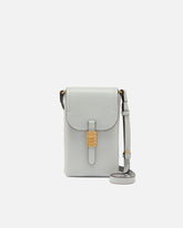 Pochette à bandoulière pour smartphone en cuir à logo - | Pinko