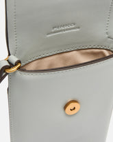 Pochette à bandoulière pour smartphone en cuir à logo - | Pinko