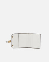 Cartera de piel con inscripción PINKO - Blanco | Pinko