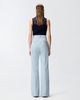 Pantaloni svasati con piega stirata - | Pinko