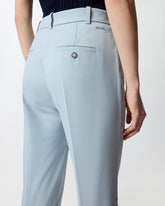 Pantaloni svasati con piega stirata - | Pinko