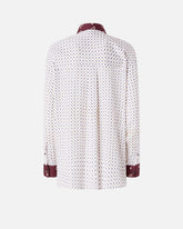 Camicia con motivo cravatteria e stampa piazzata - | Pinko