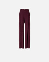 Pantaloni in jacquard con motivo cravatteria - | Pinko