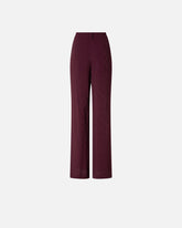Pantaloni in jacquard con motivo cravatteria - | Pinko