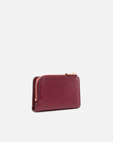 Portafoglio mini in pelle shiny con Love Birds - | Pinko