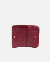 Portafoglio mini in pelle shiny con Love Birds - | Pinko