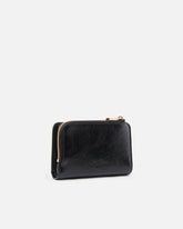 Mini wallet in shiny leather with Love Birds - | Pinko