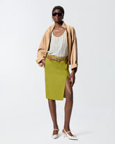 Top a canotta con righe gioiello - | Pinko