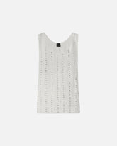 Top a canotta con righe gioiello - | Pinko