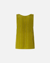 Top a canotta con righe gioiello - | Pinko