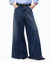 Vaqueros acampanados super wide leg - | Pinko