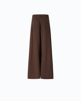 Vaqueros acampanados super wide leg - Testa Di Moro Brown | Pinko