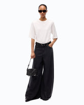 Ausgestellte Jeans mit Super Wide Leg - | Pinko