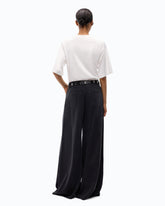 Ausgestellte Jeans mit Super Wide Leg - | Pinko