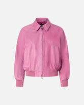 Bomber in pelle vintage - | Pinko