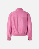 Bomber in pelle vintage - | Pinko