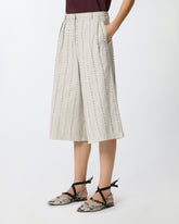 Bermuda à rayures bijou - | Pinko