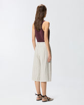 Bermuda à rayures bijou - | Pinko